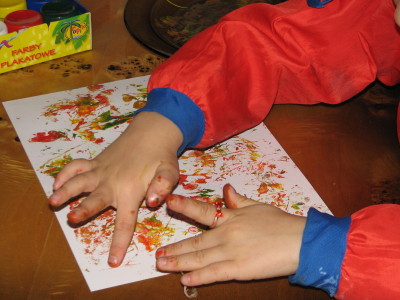 malowanie palcami