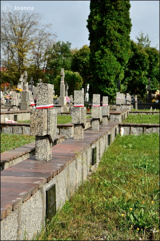 kwatera wojskowa na cmentarzu - Mińska Mazowiecki