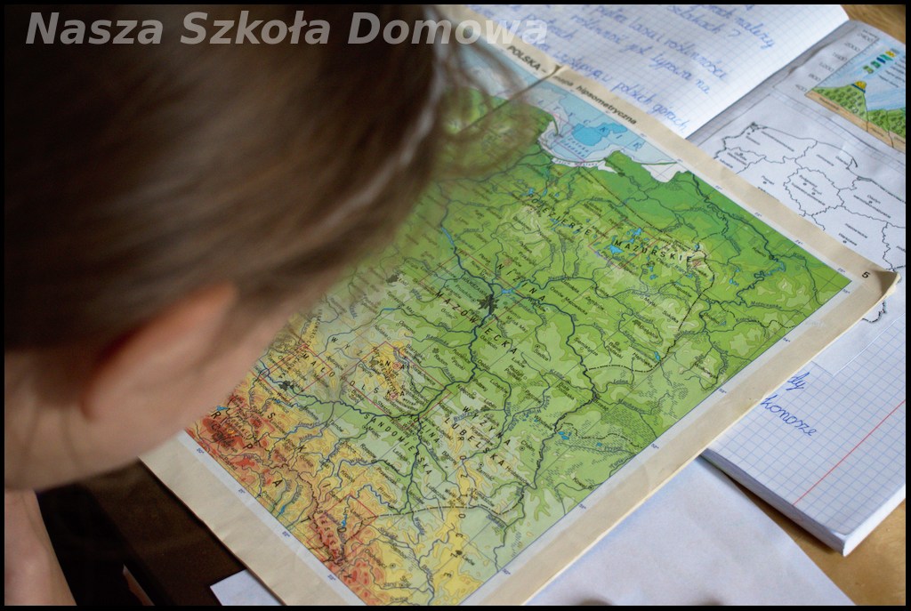 Góry polskie - mapa