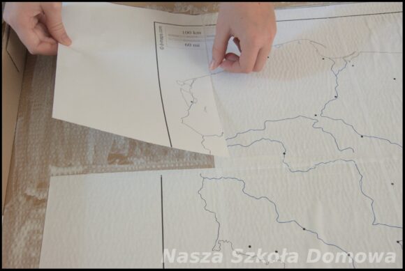 Przygotowanie mapy polski