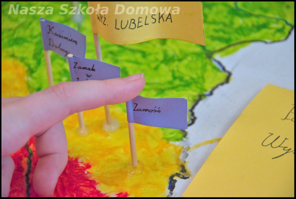Interesujące miejsca w Polsce - na mapie